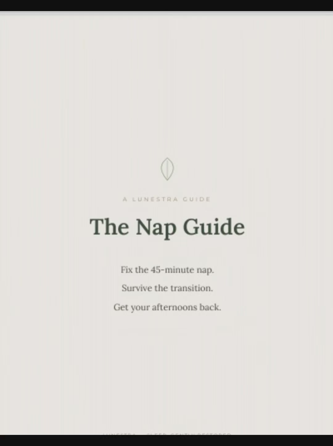 The Nap Guide